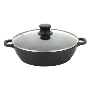 Tacho Caçarola Baixo Anti-Aderente 32cm TP/vidro Indução Troia