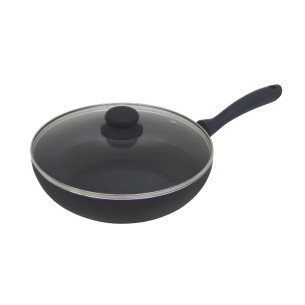 WOK Anti-Ad. C/TP Vidro Indução 28Cm Gibraltar