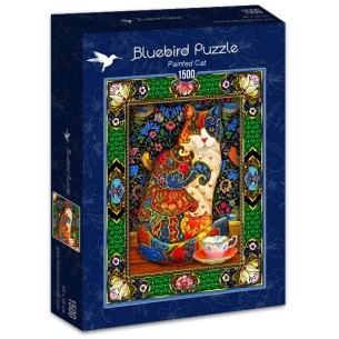 PUZZLE 1500 pcs - Gato Pintado - BLUEBIRD