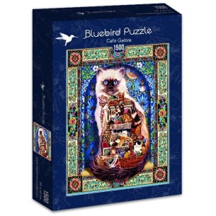 PUZZLE 1500 pcs - Cats Galore - BLUEBIRD