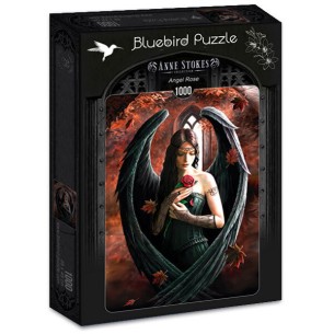 PUZZLE 1000 pcs - Anne Stokes - Angel Rose - BLUEBIRD