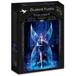 PUZZLE 1000 pcs - Anne Stokes - Angel Rose - BLUEBIRD