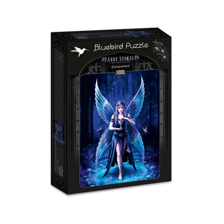 PUZZLE 1000 pcs - Anne Stokes - Angel Rose - BLUEBIRD