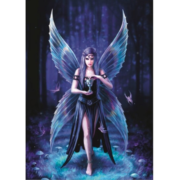 Anne Stokes Puzzle Bluebird Angel Rose 1000 Teile 