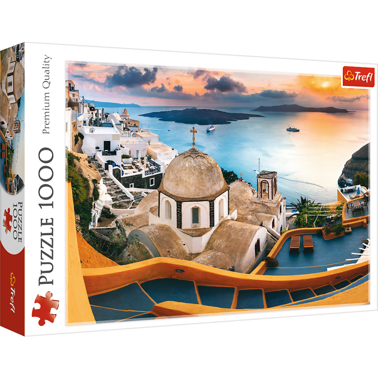 PUZZLE 1000 pcs - Santorini - TREFL