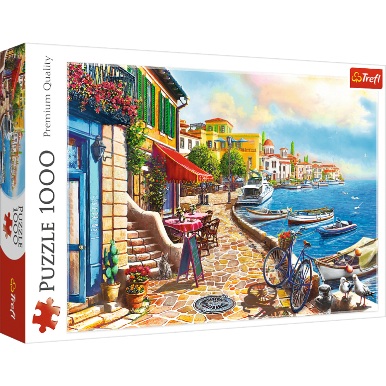 PUZZLE 1000 pcs - Sunny Embankment - TREFL