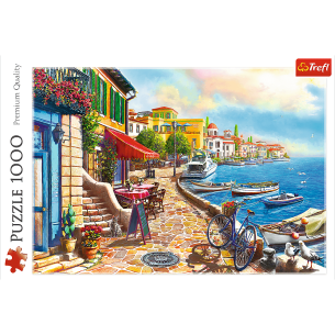 PUZZLE 1000 pcs - Sunny Embankment - TREFL 2