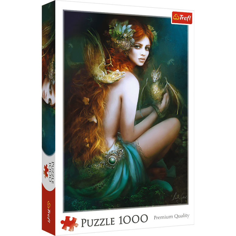 PUZZLE 1000 pcs - Friend of Dragons - TREFL