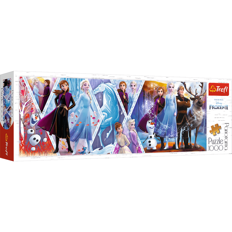 PUZZLE 1000 pcs - Frozen II - Panoramic - TREFL