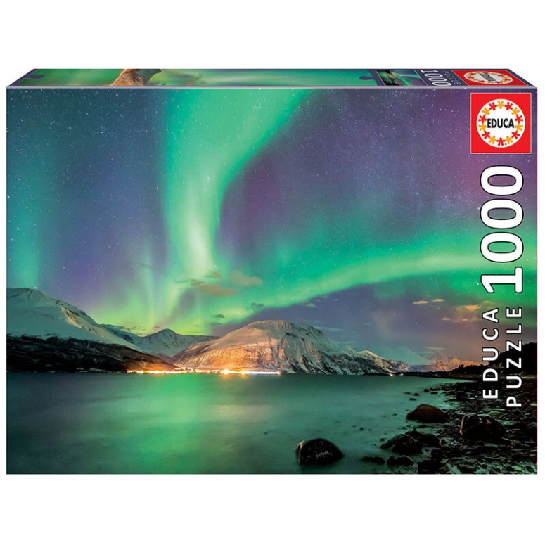 PUZZLE 1000 pcs Aurora Borealis - EDUCA