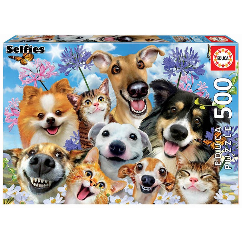 PUZZLE 500 pcs Fun in the Sun Selfie - EDUCA