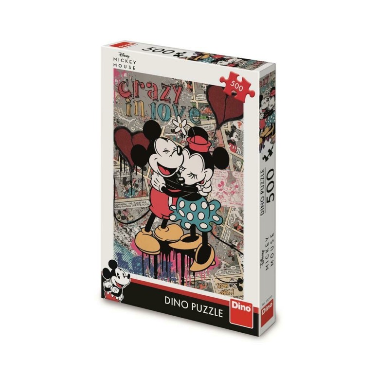 PUZZLE 500 pcs - Mickey Retro - DINO