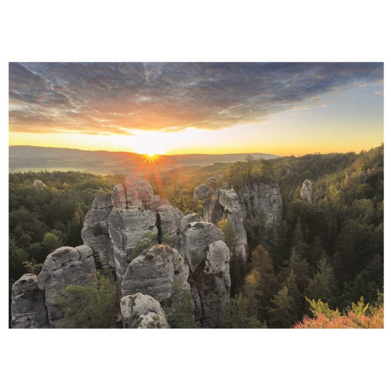 PUZZLE 1000 pcs - Montanhas Rochosas - DINO-0