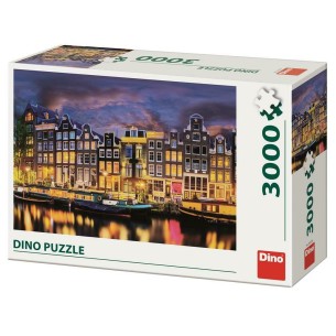 PUZZLE 3000 pcs - Amesterdão - DINO