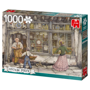 PUZZLE 1000 pcs - The Clock Shop  - JUMBO