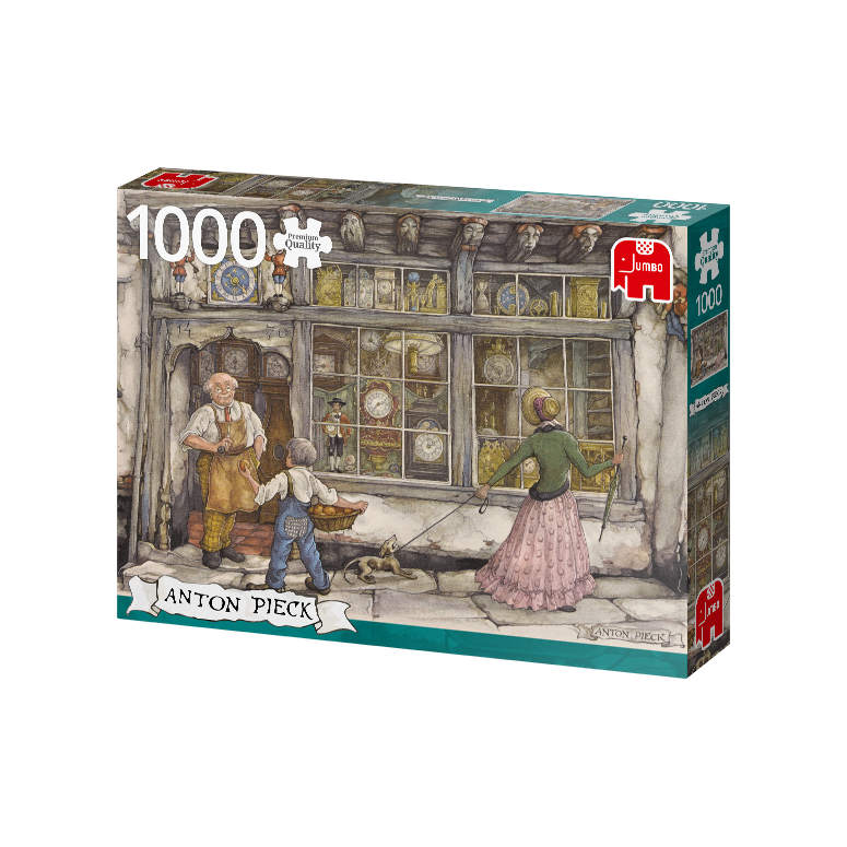 PUZZLE 1000 pcs - The Clock Shop  - JUMBO