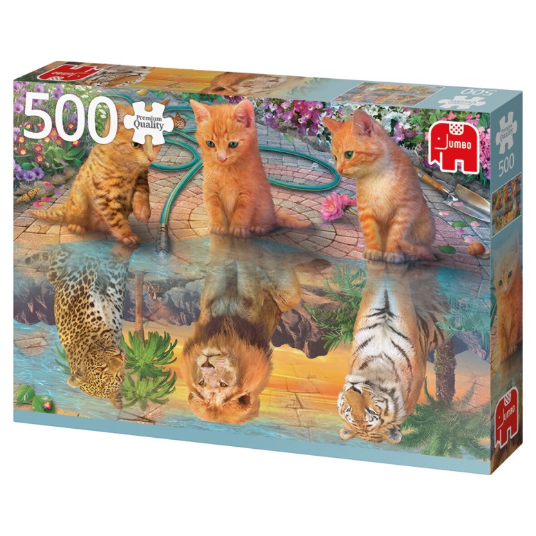 PUZZLE 500 pcs - Sonho de Gatinhos  - JUMBO