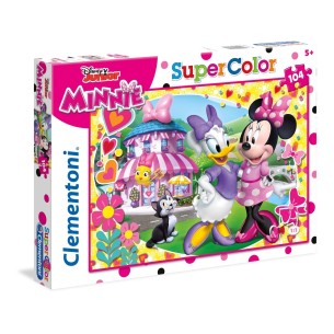 PUZZLE Super 104 pcs Minnie - Disney -- CLEMENTONI