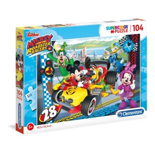 PUZZLE Super 104 pcs Mickey - Disney -- CLEMENTONI