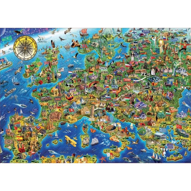 Comprar Puzzles de 500 a 1500 peças na nossa Loja online. Envios