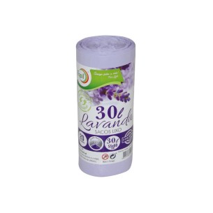 Saco PL P/Lixo (emb.15) 30L C/Aroma Lavanda