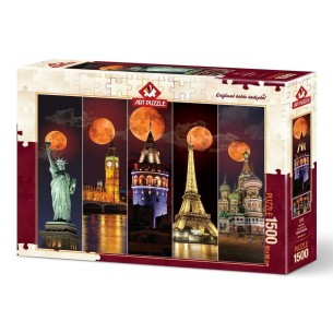 PUZZLE 1500 pcs Woonderfull Moon - ART PUZZLE