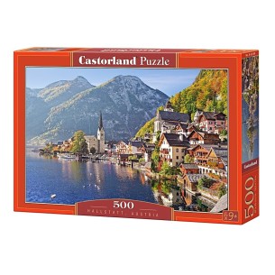 PUZZLE 500 pcs - Postcard from Hallstatt - CASTORLAND