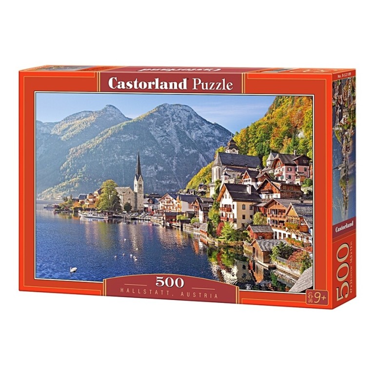 PUZZLE 500 pcs - Postcard from Hallstatt - CASTORLAND