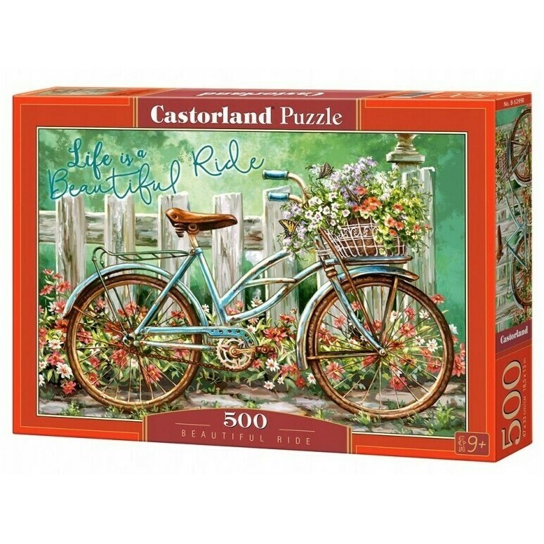 PUZZLE 500 pcs - Beautiful Ride  - CASTORLAND
