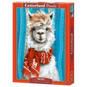 PUZZLE 500 pcs - Sou o Lama  - CASTORLAND