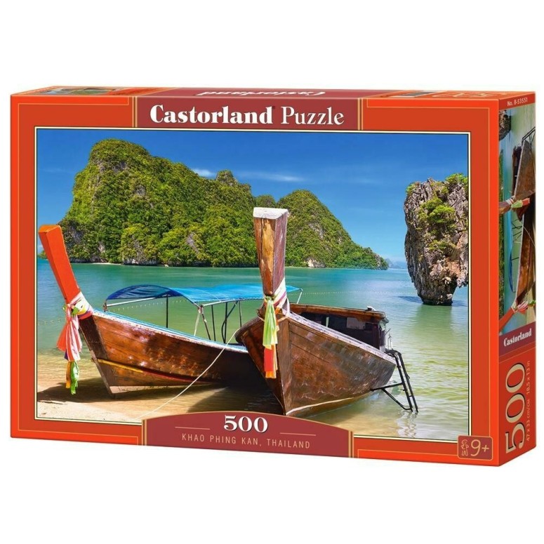 PUZZLE 500 pcs - Khao Phing Kan - CASTORLAND