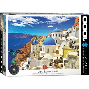 PUZZLE 1000 pcs Santorini - Eurographics