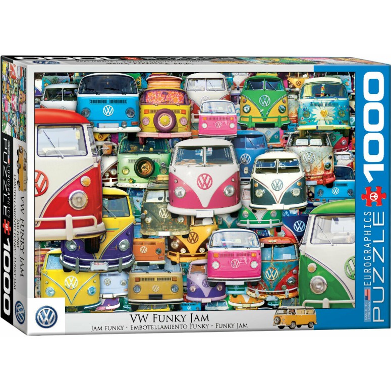 PUZZLE 1000 pcs VW Funky Jam - Eurographics