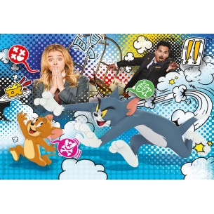 PUZZLE Supercolor MAXI - 24 pcs -Tom & Jerry - CLEMENTONI 2