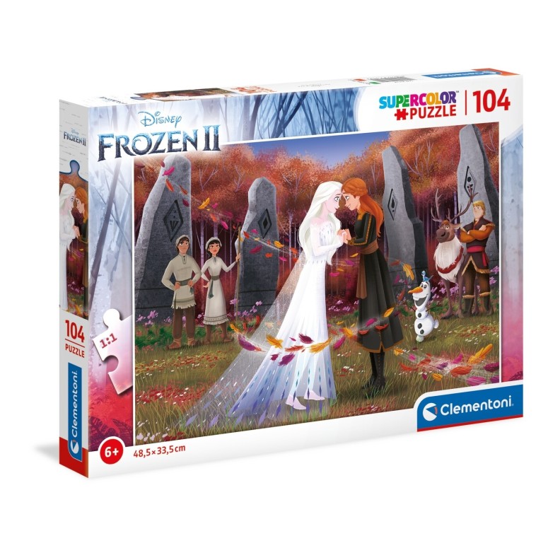 PUZZLE Super 104pcs Frozen 2 - CLEMENTONI