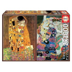 PUZZLE 2x1000 pcs GUSTAV KLIMT- EDUCA