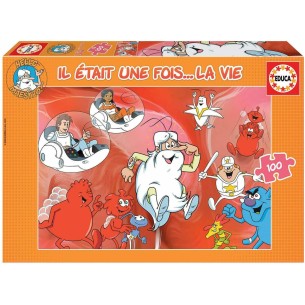PUZZLE 100 pcs- Era Uma Vez ...a Vida - EDUCA