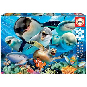 PUZZLE 100 pcs - #Selfie Submarina - EDUCA