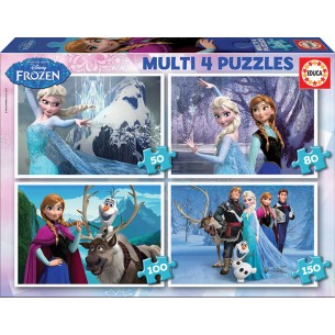 PUZZLE 50/80/100/150 pcs - Frozen - Disney - EDUCA