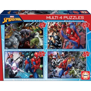 PUZZLE 50/80/100/150 pcs - Spiderman - Marvel - EDUCA