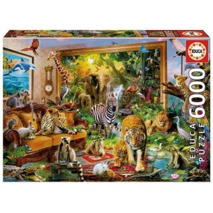 PUZZLE 6000PCS Entrar em Casa - EDUCA