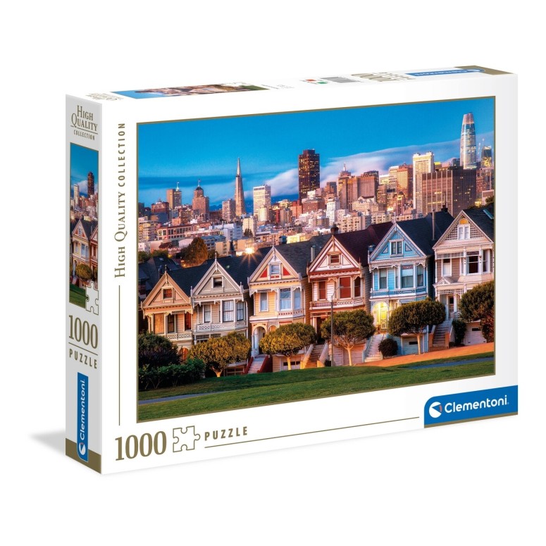 PUZZLE 1000 HQ Painted Ladies - CLEMENTONI