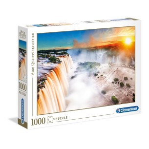 PUZZLE 1000 HQ Waterfall - CLEMENTONI