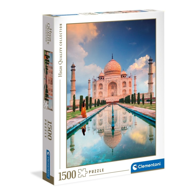 PUZZLE 1500 HQ Taj Mahal - CLEMENTONI
