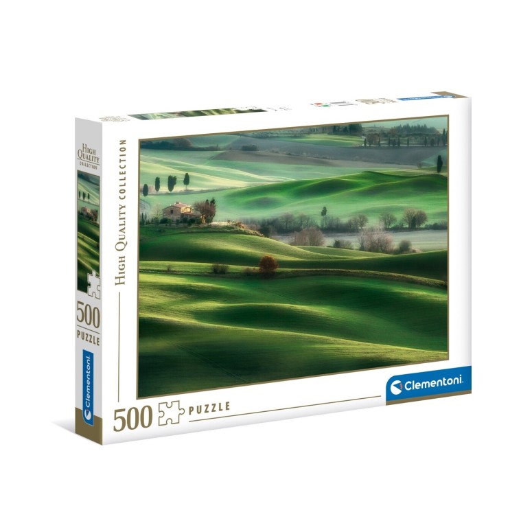 PUZZLE 500 HQ  Tuscany Hills- CLEMENTONI