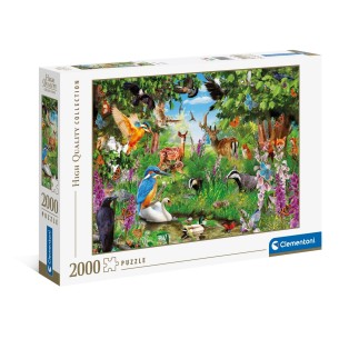 PUZZLE 2000 HQ Fantastic Forest - CLEMENTONI