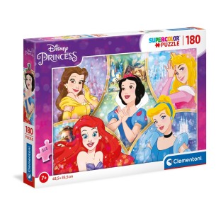 PUZZLE Super 180 pcs Princesas Disney - CLEMENTONI