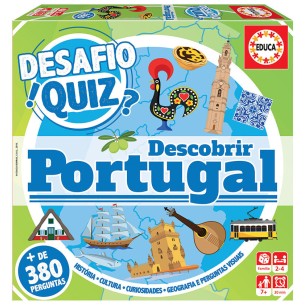 Jogo QUIZ -  DESCOBRIR PORTUGAL - EDUCA