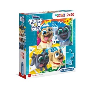 PUZZLE Bingo & Rolly 2x20 pcs - CLEMENTONI