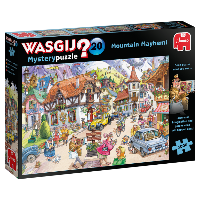 PUZZLE 1000 pcs - Wasgij Mystery puzzle 20 - JUMBO